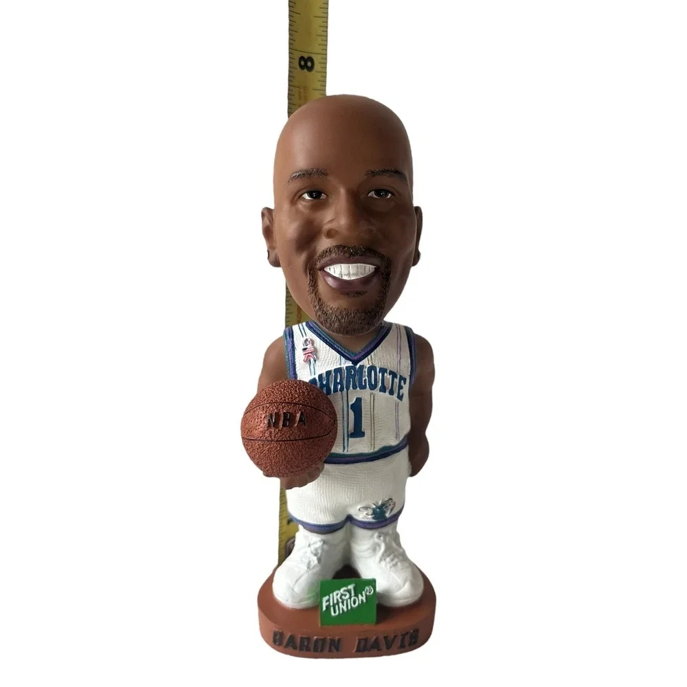 Baron Davis Bobblehead NBA Charlotte Hornets Basketball First Union